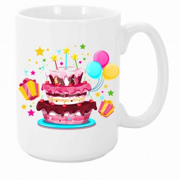 Mekanshi Premium Happy Birthday Printed Gift Mug for Yo...