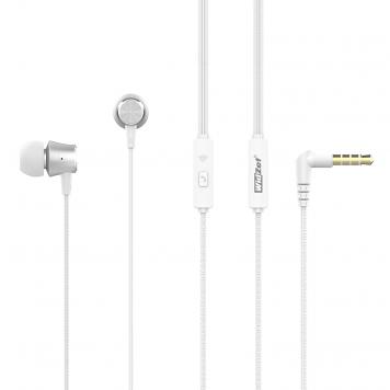 Widzet M8 in-Ear Wired Earphone with Mic, Extra Powerfu...