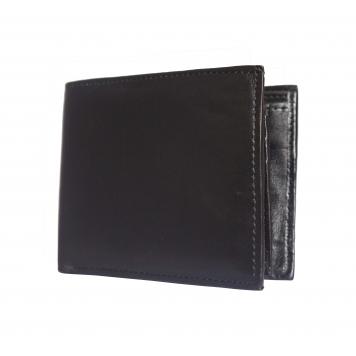 Jade Black Premium Quality Leather Men'S Bi-Fold Wallet...