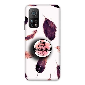 NDCOM Beautiful Feathers You Are Beautiful Printed Hard...