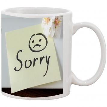 Mekanshi Premium Saying Sorry, Apologies Printed Gift M...