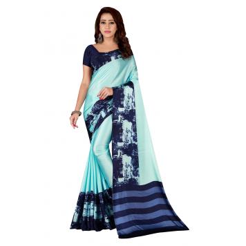 SVB Saree MultiColour Japan Crepe Saree