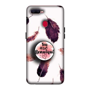 NDCOM Beautiful Feathers You Are Beautiful Printed Hard...