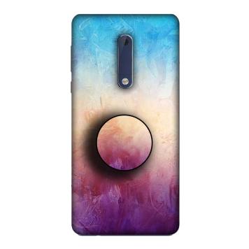 NDCOM Colorful Painting Texture Printed Hard Mobile Bac...