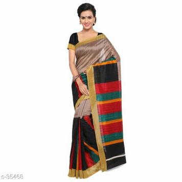 Bhagalpuri Silk Sarees with Latest Design By Fashion Tr...