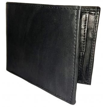 GetSetStyle Men Formal Black Genuine Leather wallet