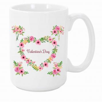 Mekanshi Premium Happy Valentine Printed Gift Mug for Y...