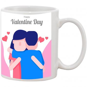 Mekanshi Premium Hug Day Celebrations Printed Gift Mug ...