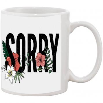 Mekanshi Premium Saying Sorry, Apologies Printed Gift M...