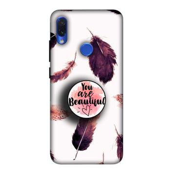 NDCOM Beautiful Feathers You Are Beautiful Printed Hard...