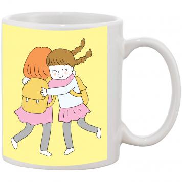 Mekanshi Premium Hug Day Celebrations Printed Gift Mug ...