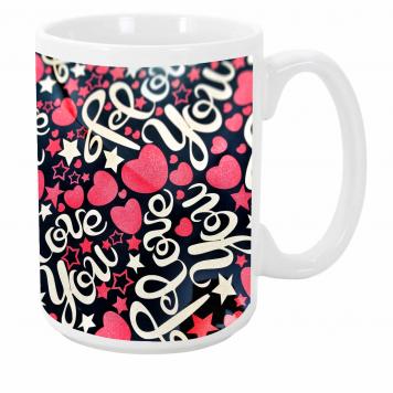 Mekanshi Premium Love you Printed Gift Mug for Your Lov...