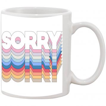 Mekanshi Premium Saying Sorry, Apologies Printed Gift M...