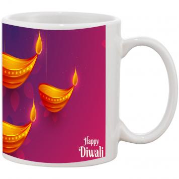 Mekanshi Premium Diwali Celebrations Printed Gift Mug f...