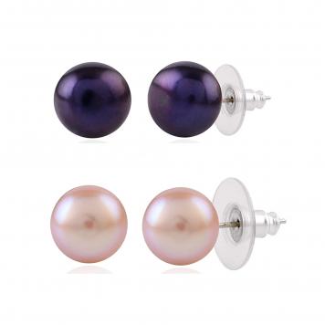 Special Workwear Combo of 2 Freshwater Pearl Studs Earr...