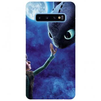 NDCOM Disney Dragon Printed Hard Mobile Back Cover Case...