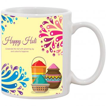 Mekanshi Premium Holi Celebrations Printed Gift Mug for...