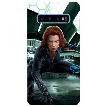 NDCOM Avengers End Game Black Widow Printed Hard Mobile...