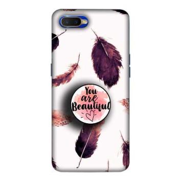 NDCOM Beautiful Feathers You Are Beautiful Printed Hard...