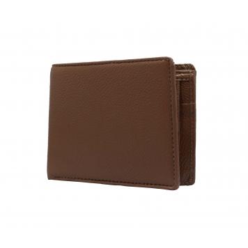 Bronze Brown Premium Quality Leather Men'S Bi-Fold Wall...