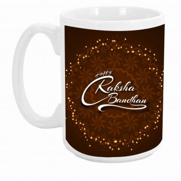 Mekanshi Premium happy Raksha Bandhan  Printed Gift Mug...