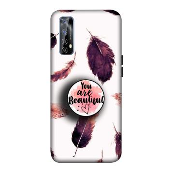 NDCOM Beautiful Feathers You Are Beautiful Printed Hard...