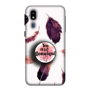 NDCOM Beautiful Feathers You Are Beautiful Printed Hard...