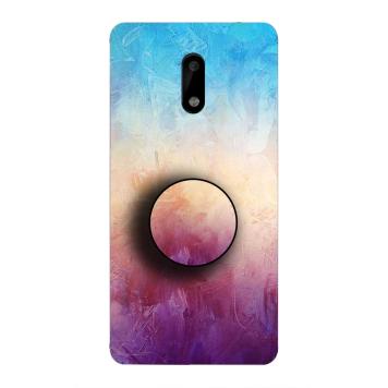 NDCOM Colorful Painting Texture Printed Hard Mobile Bac...