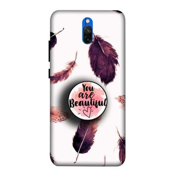 NDCOM Beautiful Feathers You Are Beautiful Printed Hard...