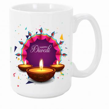 Mekanshi Premium Happy Diwali Printed Gift Mug for Your...