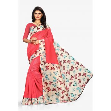 SVB Saree Mysore Silk Kalamkari Saree