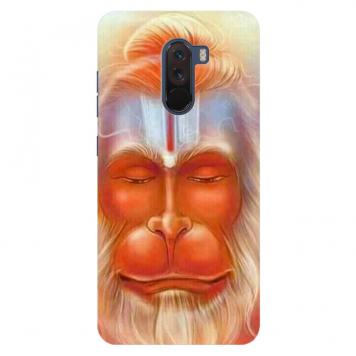 NDCOM Hanuman Printed Hard Mobile Back Cover Case For P...