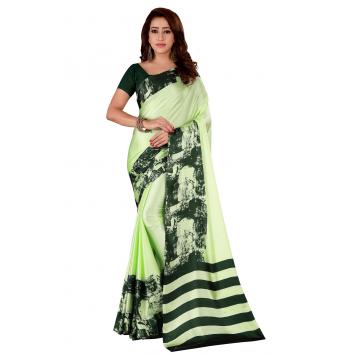 SVB Saree MultiColour Japan Crepe Saree