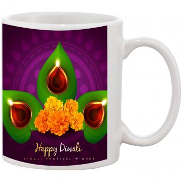 Mekanshi Premium Diwali Celebrations Printed Gift Mug f...