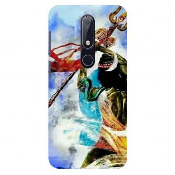 NDCOM Lord Shiva Shankarji Printed Hard Mobile Back Cov...