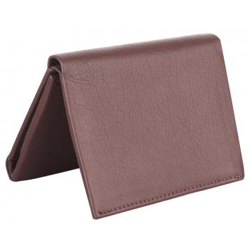 Men Brown Genuine Leather RFID Wallet 7 Card Slot 2 Not...