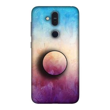 NDCOM Colorful Painting Texture Printed Hard Mobile Bac...