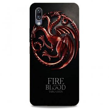 NDCOM Games Of Thrones Fire Blood Printed Hard Mobile B...