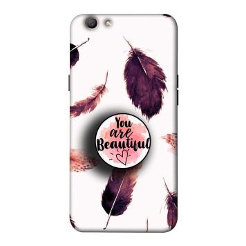 NDCOM Beautiful Feathers You Are Beautiful Printed Hard...