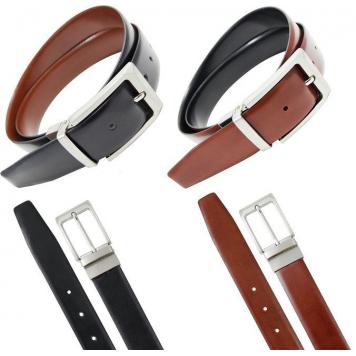 Toledo 2 Side Reversible Style Genuine Leather Belt by ...