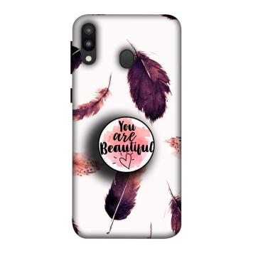 NDCOM Beautiful Feathers You Are Beautiful Printed Hard...