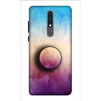 NDCOM Colorful Painting Texture Printed Hard Mobile Bac...