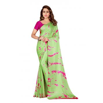 SVB Saree MultiColour Japan Crepe Saree