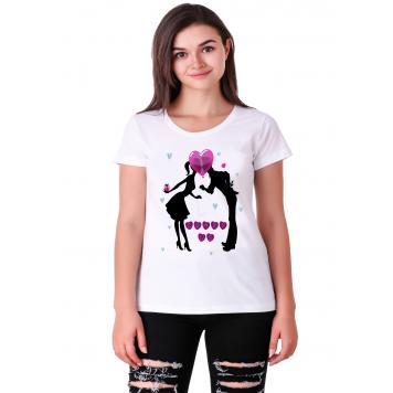 Mekanshi CRAZY LOVE casual printed t-shirt (Women) by M...