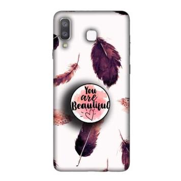 NDCOM Beautiful Feathers You Are Beautiful Printed Hard...