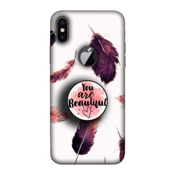 NDCOM Beautiful Feathers You Are Beautiful Printed Hard...