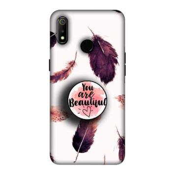 NDCOM Beautiful Feathers You Are Beautiful Printed Hard...