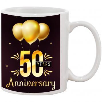 Mekanshi Premium Anniversary Printed Gift Mug for Your ...