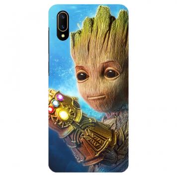 NDCOM Avengers End Game Groot With Gauntlet Printed Har...