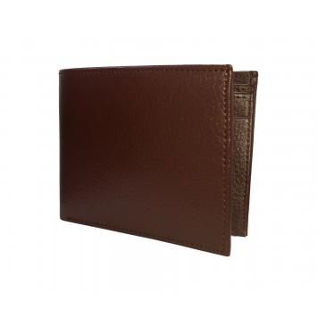 Pecan Brown Class Premium Quality PU Leather Wallet by ...